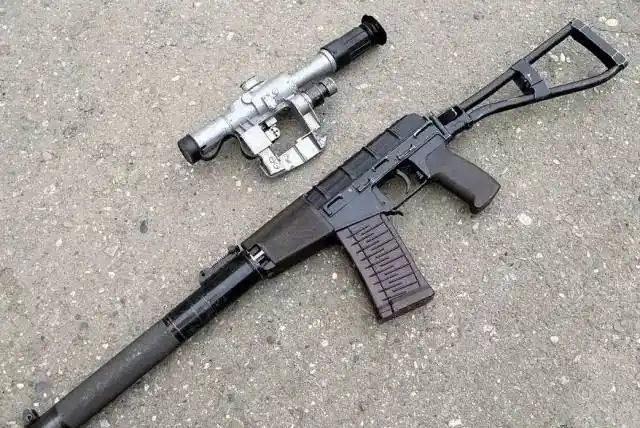 轻武器照片 as val特种突击步枪 俄特种部队才能用的枪!