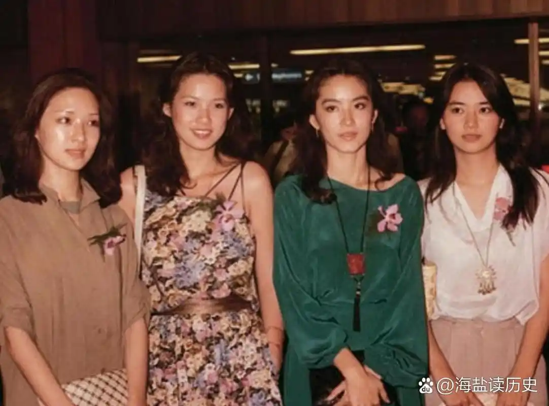 林青霞和胡慧中,是真的美.