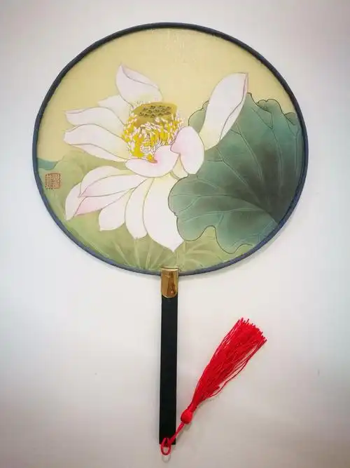 精美手绘团扇欣赏
