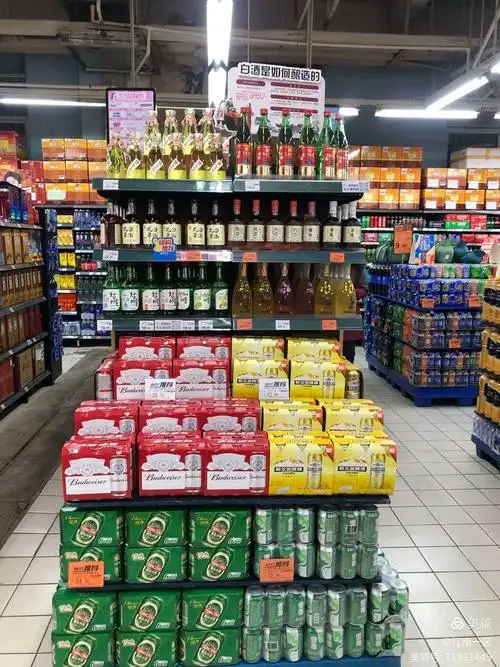 秦园路店烟酒换季陈列图片