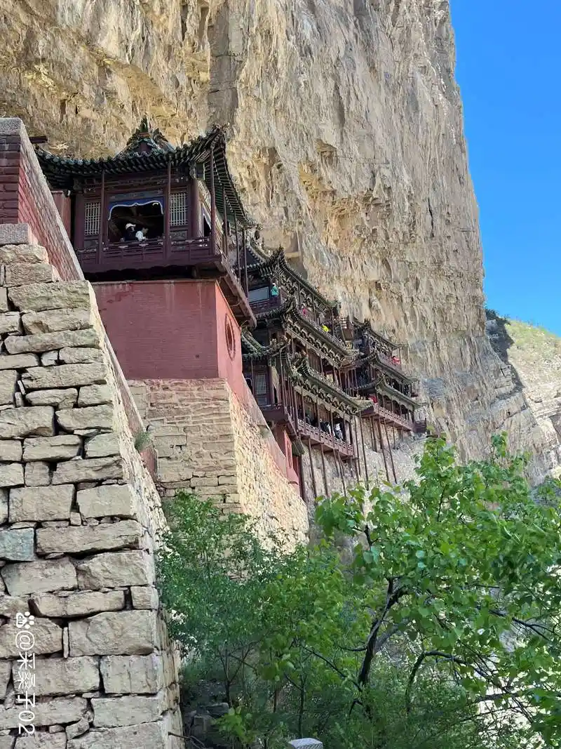 悬空寺:恒山第一胜景,巧夺天工的古建