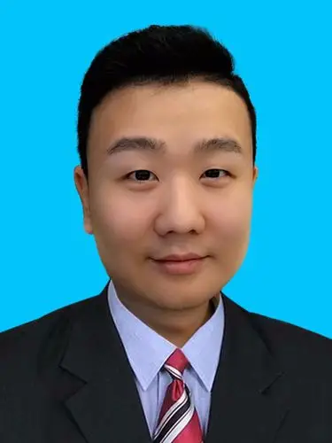 麻烦能请大神帮我p图一下,变成正装西服领带蓝底的证件照吗?