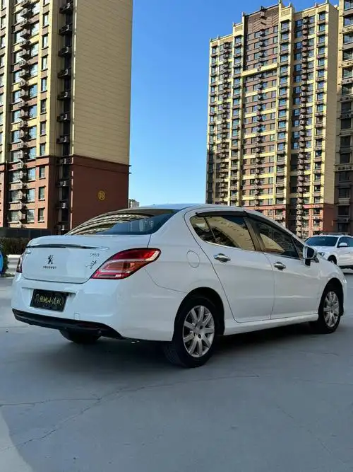 全款158000512年标志30805最美白色包过户_标致308社区_易车社区