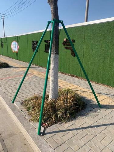 支撑树木园林撑架行道行道树防风撑杆大树固定器苗木固定器