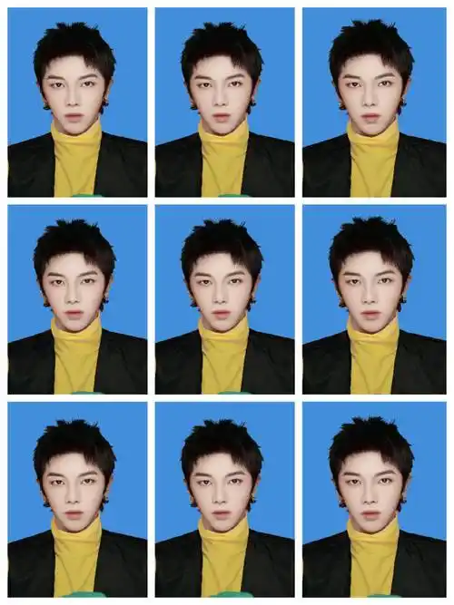 证件照合集[锦鲤附体][锦鲤附体]我宝真漂亮@华晨宇yu这满满的少年感!