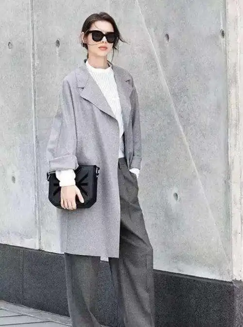 灰色衣服这样穿搭会让你更加苗条有魅力