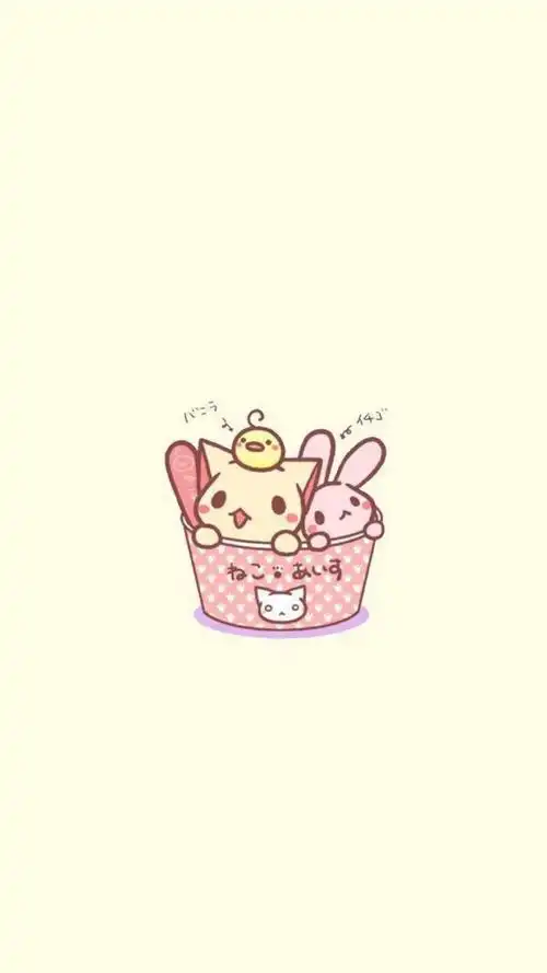 可爱简单清新萌系卡通壁纸78637871