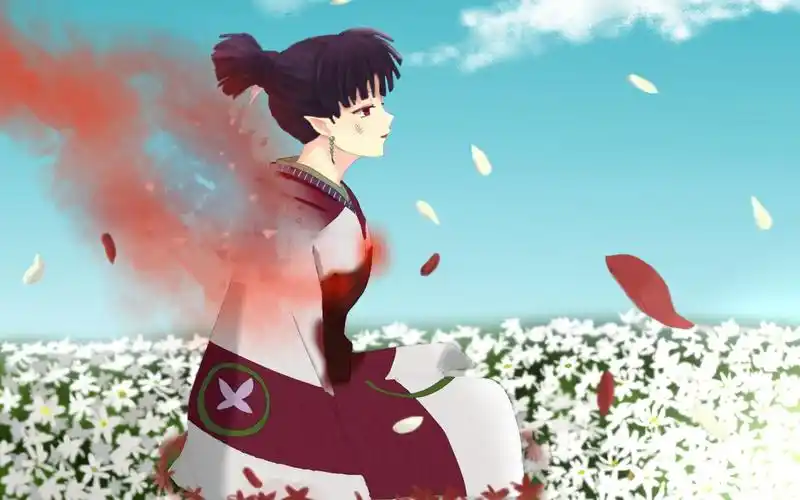 【神乐】犬夜叉名场面cut——神乐之死/被悲伤染湿的花朵【台配高清】