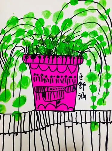 蕊三美术—『绿植』