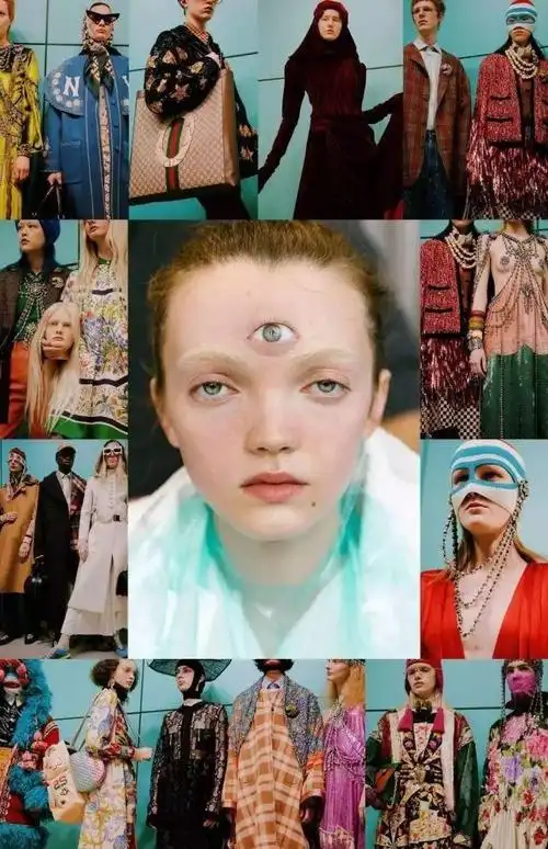 gucci 这次玩大了,竟然让模特揣着自己的脑袋上t台