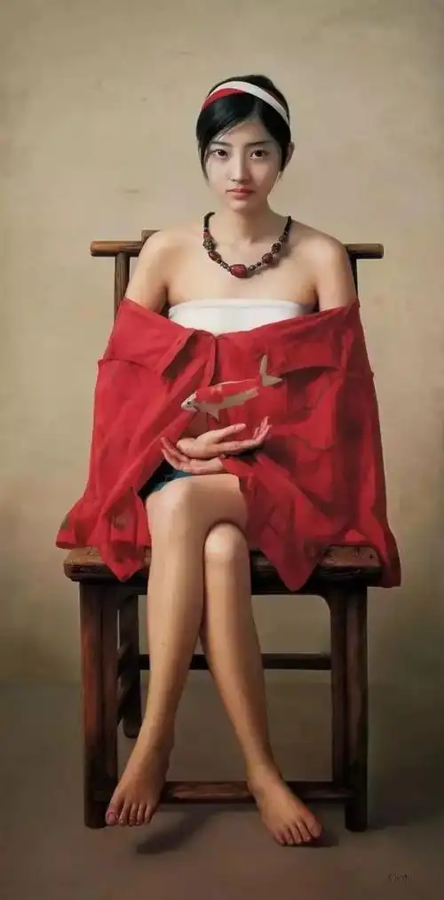 "古典冷军"一幅画400万!他竟然把东方女性的美刻画的淋漓尽致