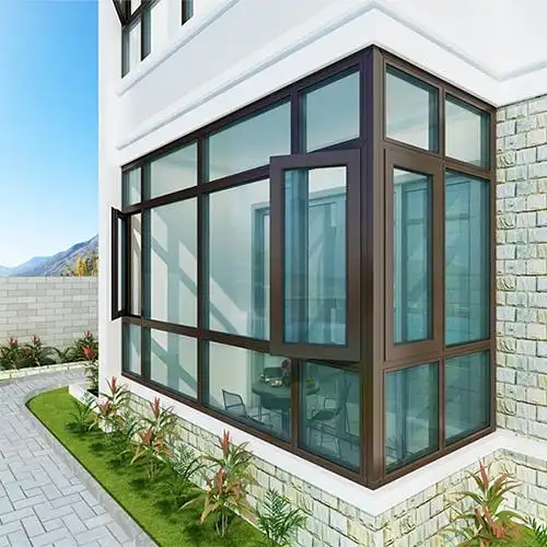 封阳台(咖啡色)