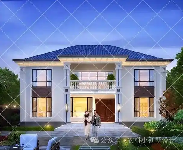 18套乡下自建二层经济型别墅,家里没矿也能建别墅,各种风格都有_农村