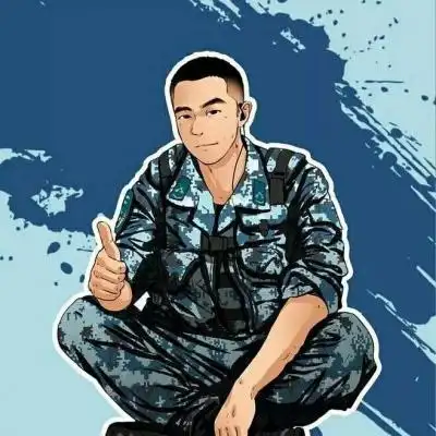 军人头像男生霸气十足武警头像卡通图片大全