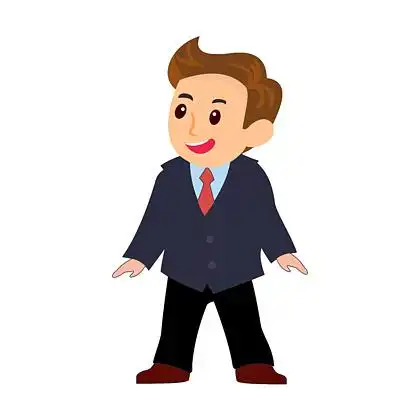 卡通 i>人 /i> i>物 /i>商务 i>人 /i> i>物 /i>经理西装男 i>人 /i>