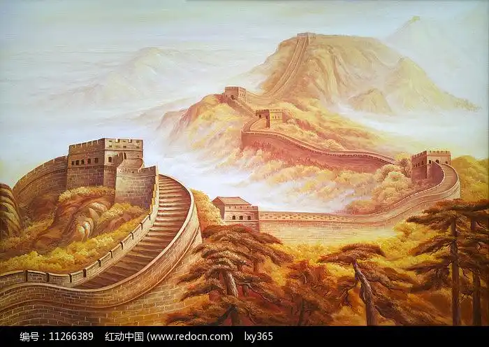 万里长城装饰画