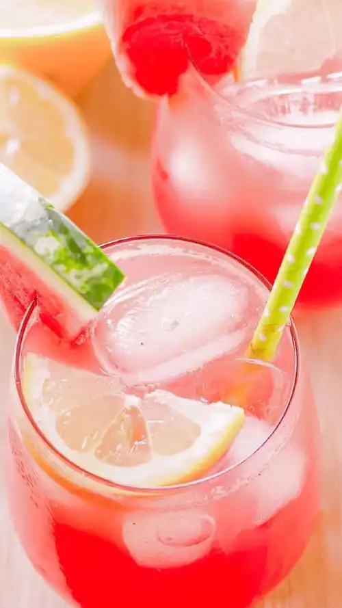 夏日饮料冰块手机壁纸图片