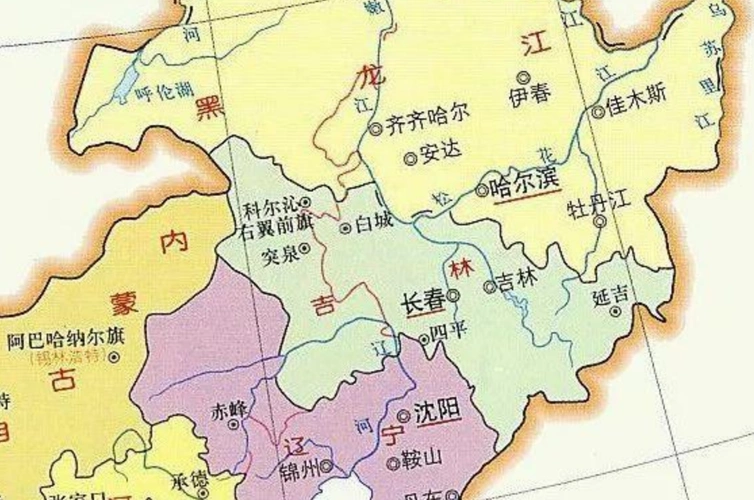 东北三省分别有哪些城市?