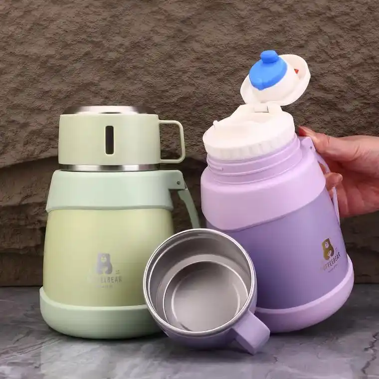 这款小学生水壶真的太可爱啦!316钢材质保温效果很好,外出旅 - 抖音