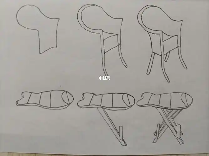 简笔画364椅子