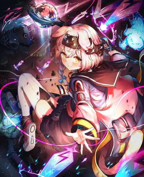 【p站美图】粉毛猫猫生日快乐!《明日方舟》澄闪壁纸特辑 - acg17.com