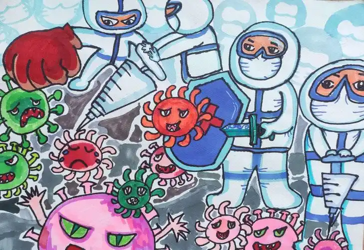 书香助抗疫绘画作品征集