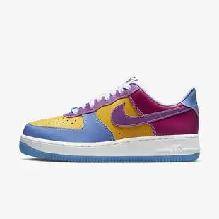 nike耐克板鞋 100 女da8301 1空军af1变色龙低帮休闲鞋 force air