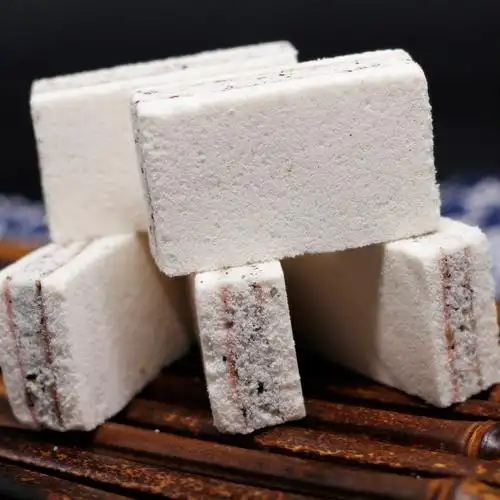 宁波特产 老象山传统手工特色糕点三层糕 零食休闲小吃夹心点心