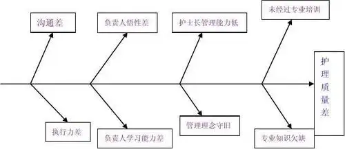 护理质量鱼骨图