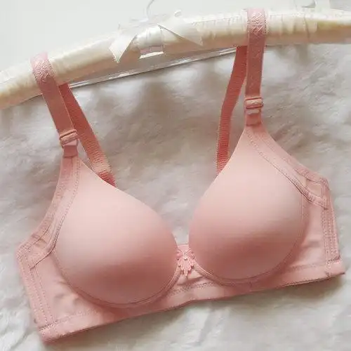 买二送一 80b杯文胸无钢圈新款聚拢胸罩调整型薄杯0.