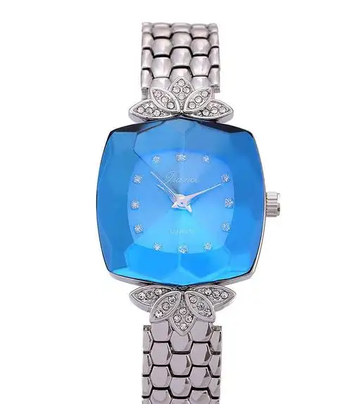 prance女款时尚欧美潮流 镶钻手表女士石英表 女学中学生