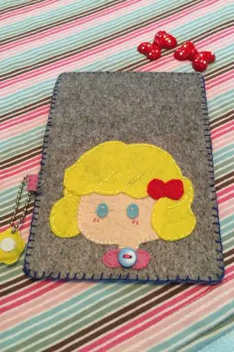 纯手工邻家女孩零钱包!萌萌哒