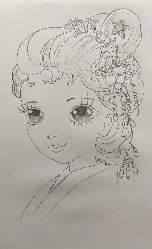 画の喃喃自语(17)—古典美女 - 简书