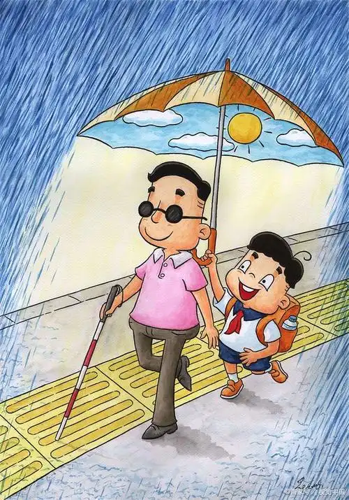 付出无所求,一心做好事,自然就有福