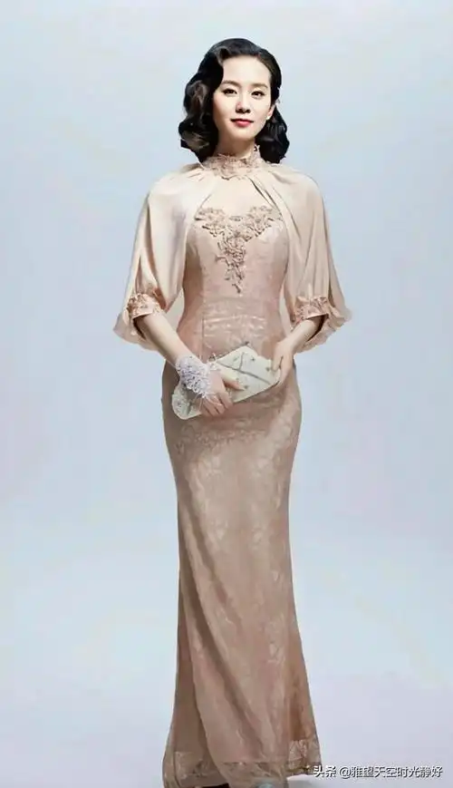 民国旗袍女星剧照(国内女明星民国风旗袍大赏)(36)