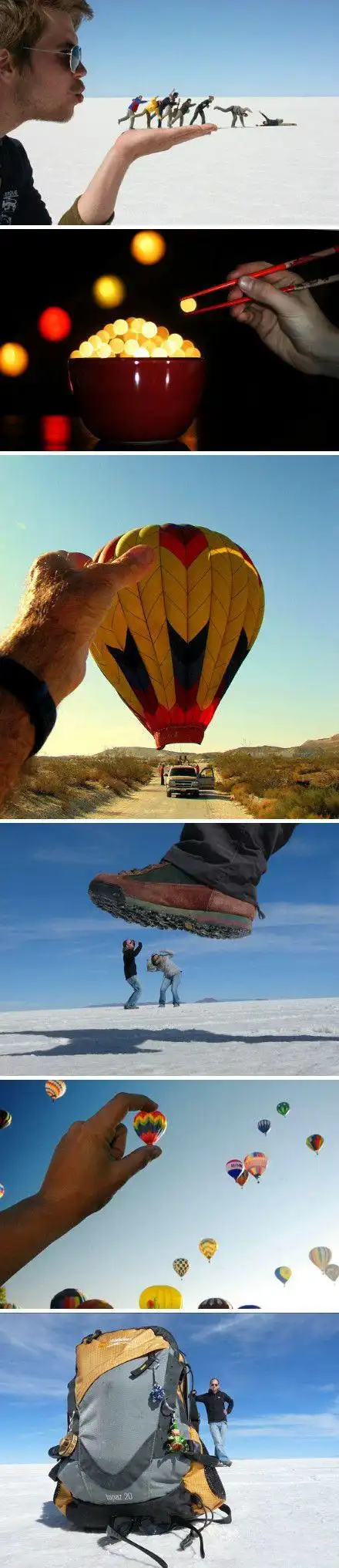 创意的"错位"摄影作品欣赏.