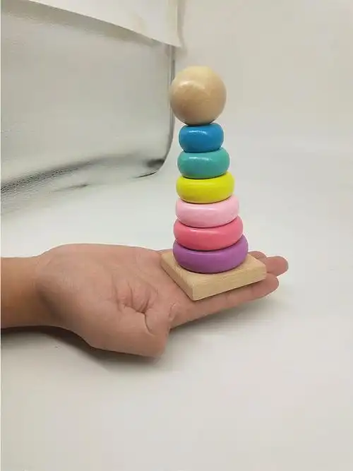 彩虹塔叠叠乐积木玩具玩具 儿童益智早教 幼儿园小学地摊热卖批发