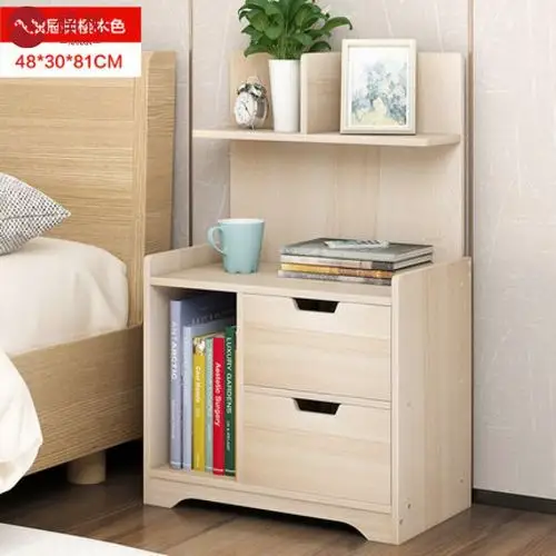 楠杺床头柜简约现代小柜子迷你收纳柜简易床头储物柜经济型视频