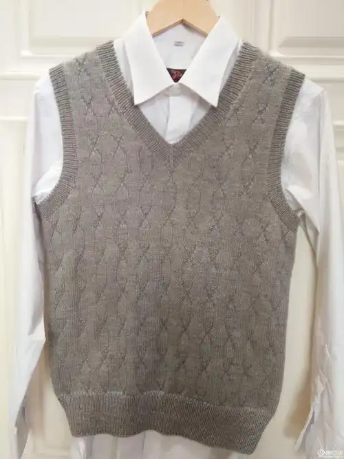 9款棒针男款毛衣开衫背心(2015年7~9月)-编织人生