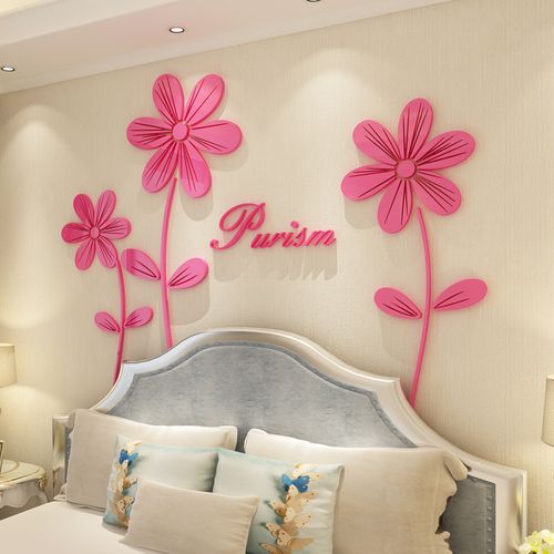 纯粹主义3d亚克力立体墙贴客厅沙发电视背景墙面装饰壁画贴纸自粘