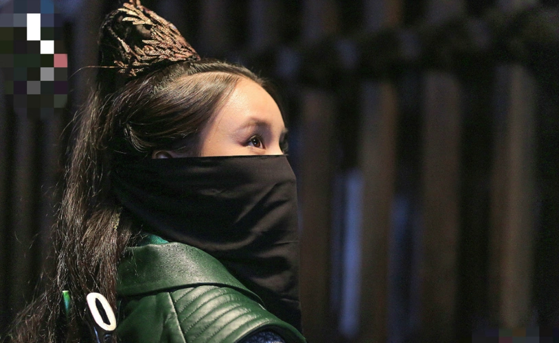 谁说古装剧中蒙面女子一眼就能认出,除赵丽颖我一个也没认出来