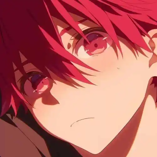 动漫头像 | share"红色系动漫男头