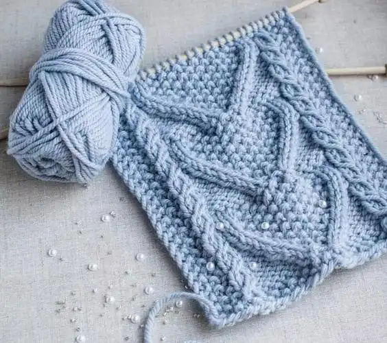 你织毛衣的样子,最美!diy手工棒针编织,花样图解大全!_腾讯新闻