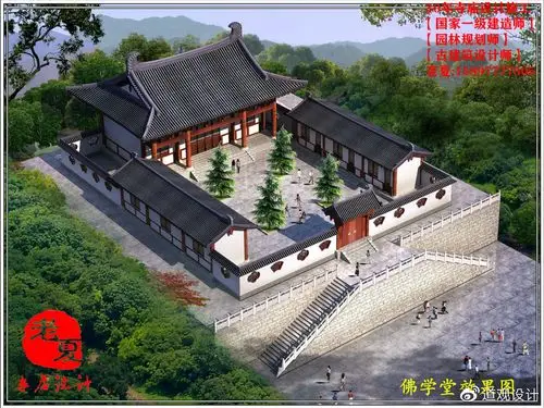 修建一座道观要多少钱预算造价,钢筋混凝土结构道观设计图纸,木机构