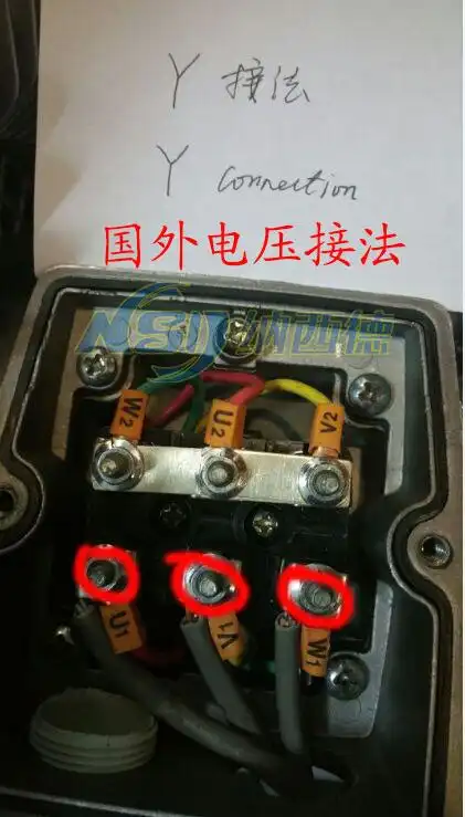 漩涡气泵三相电及单相电接线方法