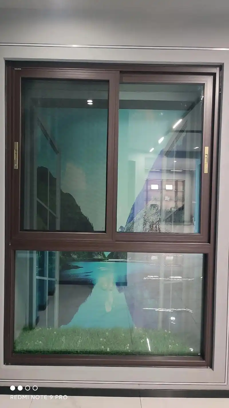 齐毅103推拉不锈钢轨道三轨窗纱一体,实用性方便内扇4 - 抖音