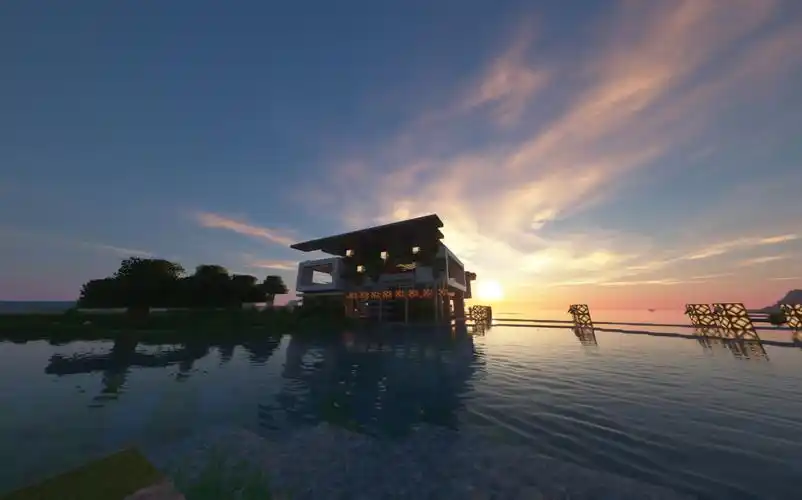 【光影和材质推荐】《minecraft pe》竟然有这么好看的光影材质2