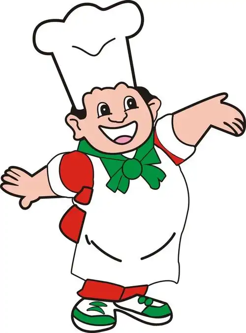 求上面的厨师卡通图像照片