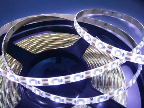 工厂直销 led3528贴片灯条 120灯 5mm窄板 柔性装饰广告箱软灯带