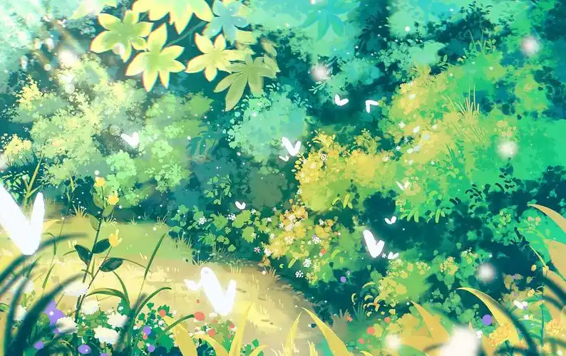 日系场景插画壁纸